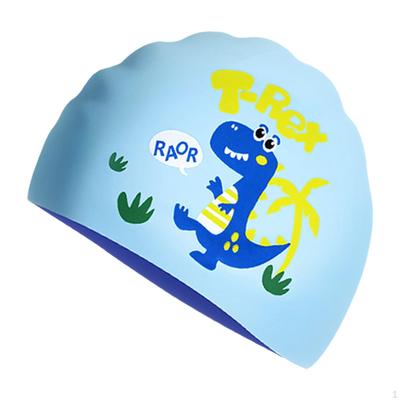 Czapka do pływania dla dzieci, pod prysznic, dla dziewcząt, chłopców, nastolatków, elastyczna, antypoślizgowa, wodoodporna