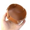 Lederablage Schreibtisch Veranda Kosmetik Uhr Schlüssel Schmuck Leder Aufbewahrungsbox Faltbar