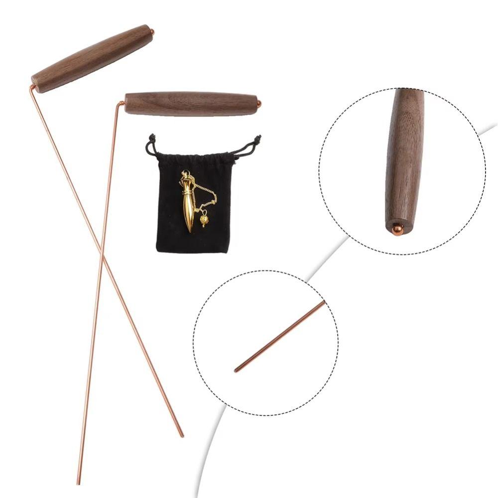 Dragon Seeking Dowsing Rod Flexible Metal Pinpointer Gold Silver Jewelry Treasure