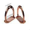 Aluminum Horse Stirrups Finish AntiSlip Lightweight Foot Holder for Adults, Men