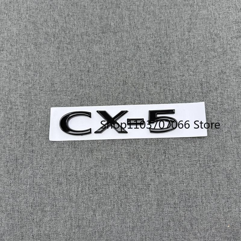 Car Emblem Badge Hood Front Rear CCBAW Trunk Logo for MAZDA CX-5 2022 2023 2024 2025 Front Hood Emblem Rear Trunk Badge Sticker
