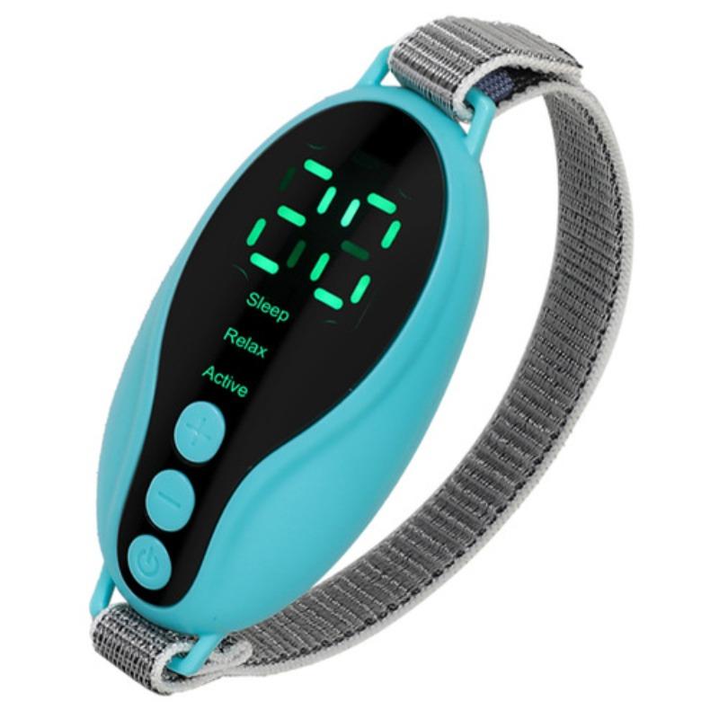 Handheld CES Sleep Aid Microcurrent EMS Pulse Device Hypnosis Insomnia Mental Stress Pressure Relief Anxiety Eliminat Relax