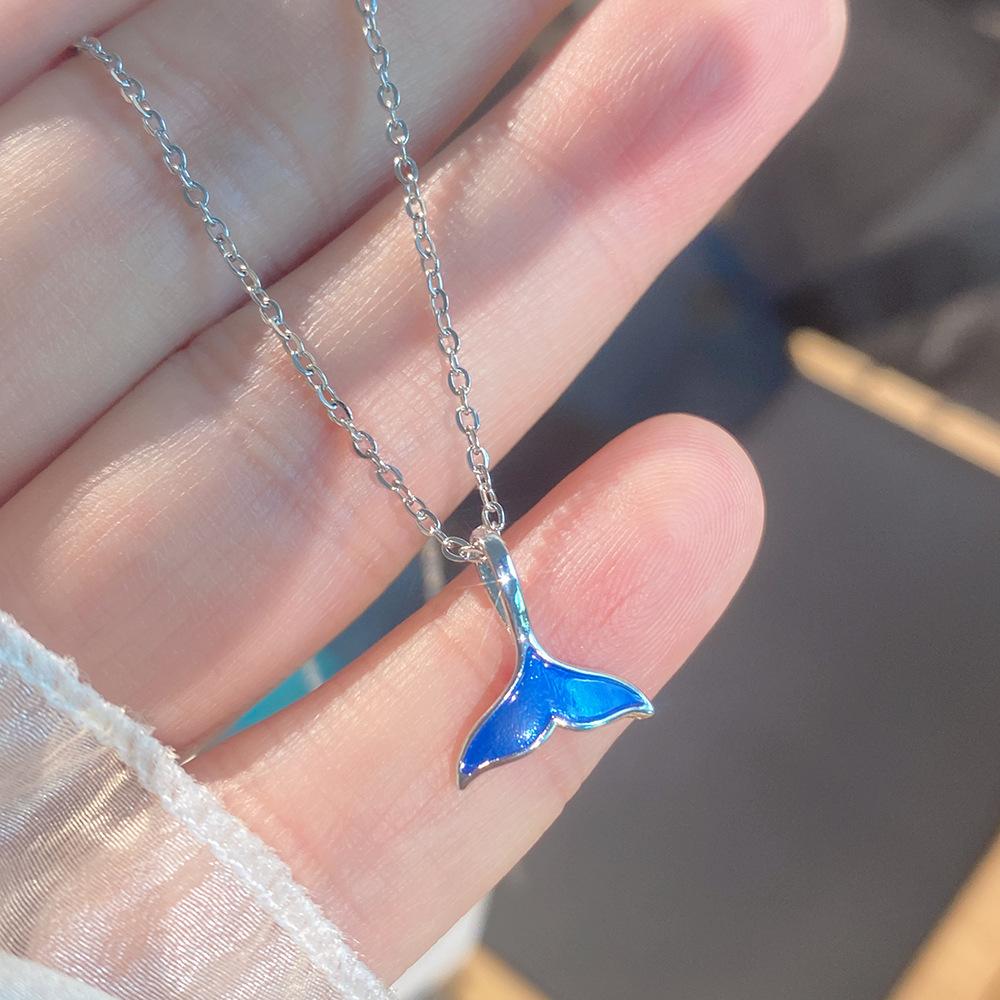 Light Luxury Full Diamond Inlaid Zircon Titanium Steel Clavicle Chain Fairy Versatile Delicate Necklace Gift for Girlfriend