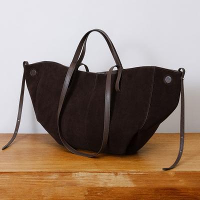 Damentasche aus echtem Leder mit hochwertigem, leichtem Luxus- und Nischendesign, Tragetasche mit großem Fassungsvermögen, Damen-Handtasche zum Tragen über der Schulter
