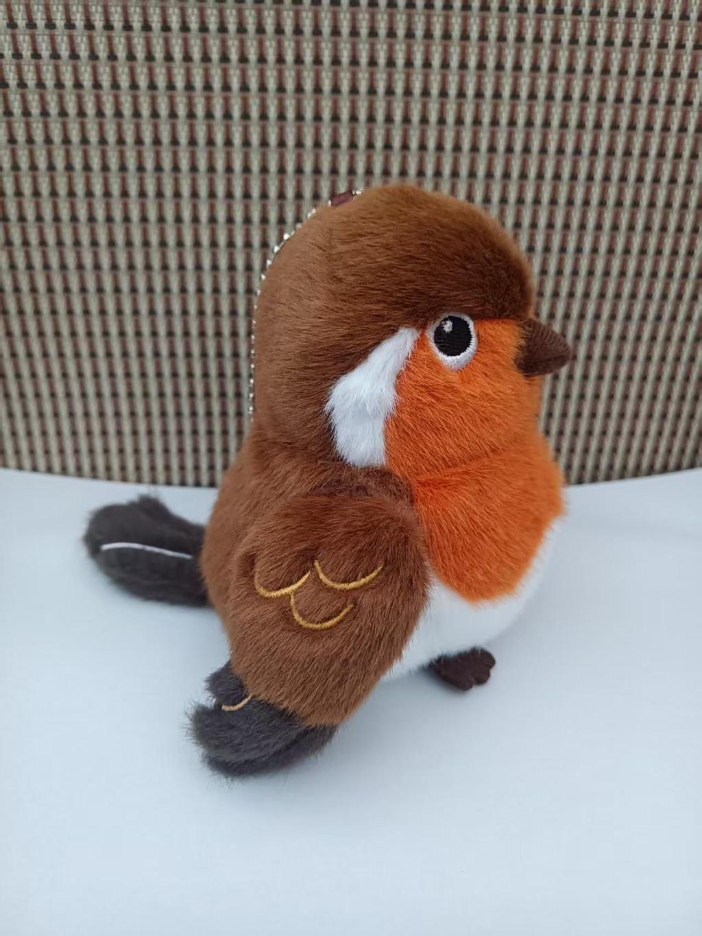 

Плюшевая игрушка попугай с наполнителем из полипропиленового хлопка для подарка и домашнего декора Robin