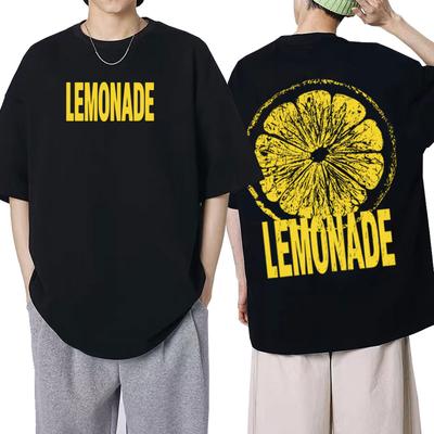 Louis Tomlinson Lemonade Tour 2026 Merch Vintage T Shirt Men Summer Fashion Tshirts Oversized Cotton Aesthetic Trendy Tshirts