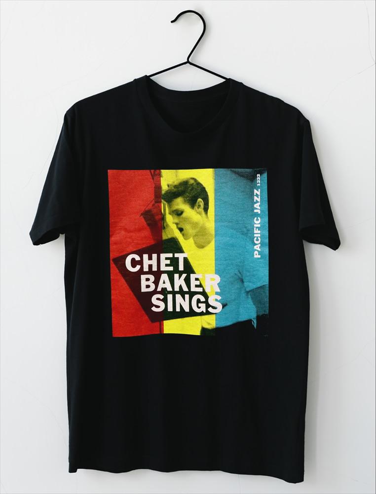 

Чет Бейкер - Chet Baker Sings Хлопковая футболка с коротким рукавом Черная Все размеры Унисекс XL