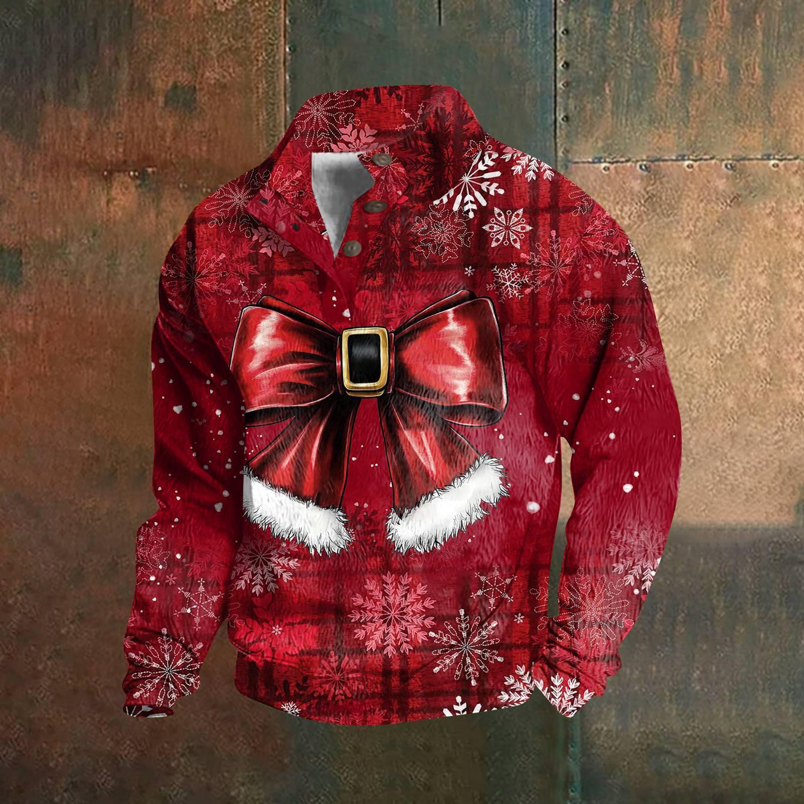 

Мужские футболки, мужские футболки-хенли, мужские меховые рубашки с длинным рукавом, рождественские мужские рубашки с длинным рукавом, мужские рубашки с длинным рукавом зеленого цвета XXXL красный