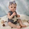 48cm Lifelike Full Silicone Body Reborn Dolls Bettie Cute Real Looking Simulation Doll with Painting Skin Rebirth Dolls for Kids Birthday Xmas Gifts