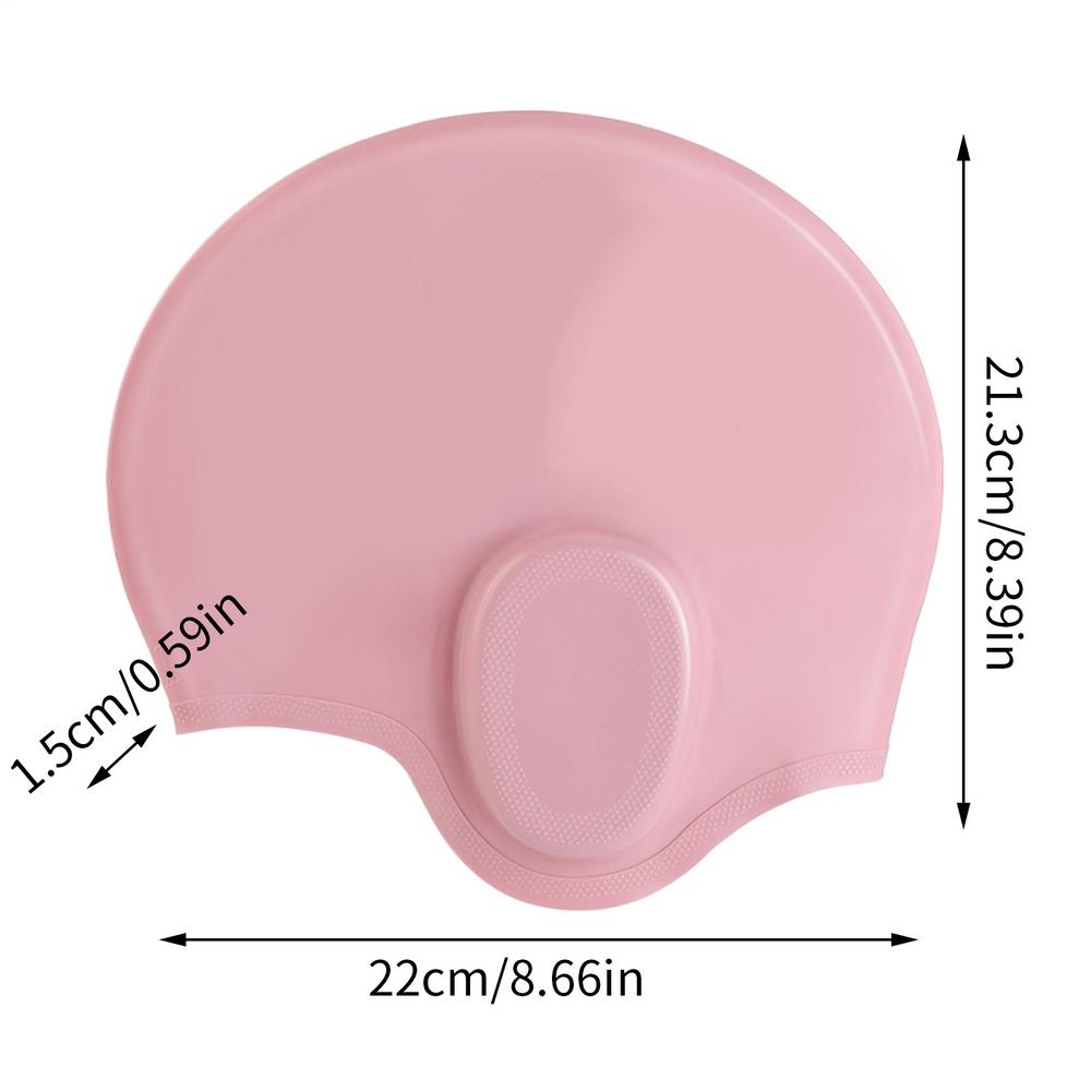 Silicone Swimming Caps For Men Women Adults Elastic Swim Hat Durable Waterproof Bathing Caps Non Slip Pool Hats To Keep Hair Dry