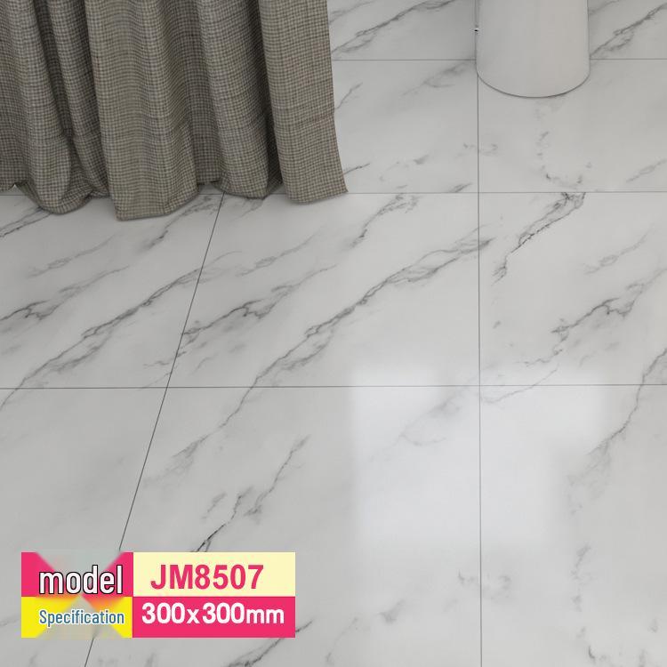 Self-Adhesive PVC Marble Tile Sticker - SPC Stone Plastic Flooring for Home Renovation