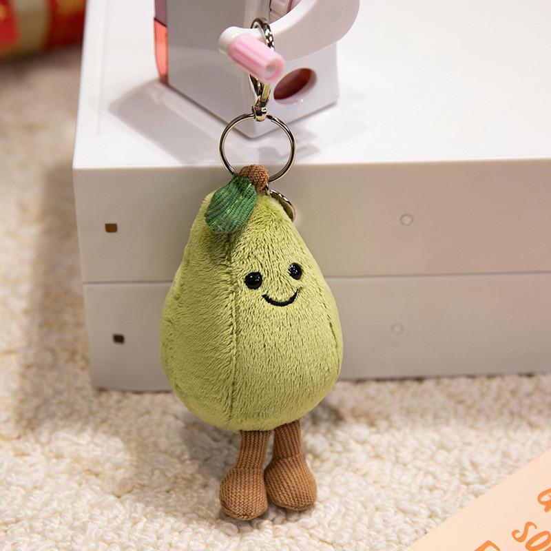 Plush Animal Keychain With Cute Cartoon Design For Kids And Teens