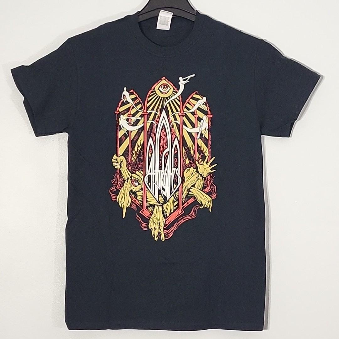 AT THE GATES Eye in the Sun S SMALL Official T-Shirt Black Mens Band Logo Unisex T-Shirt L