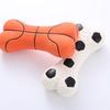 Dog Toy Set: Squeaky Bone & Basketball, Self-Entertainment Interactive Toys for Dogs To Relieve Boredom