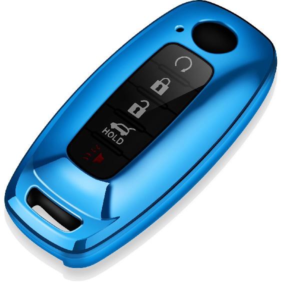 Tukellen for Nissan Key Fob Cover Soft TPU Full Protection Key Shell Key Case Compatible with 2022-2026 Sentra 2023 2024 2025 2026 Rogue Kicks