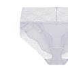 Wacoal WP5619 Seamless Mid-Waist Lace Cotton Briefs