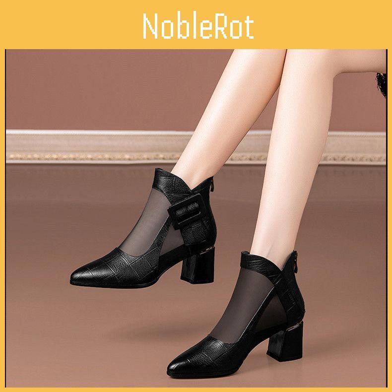 Summer Martin Womens Boots Sandals Outdoor Leisure Breathable Heels High