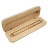 Wood Ballpoint Pen with Pencil Case Ergonomic Grip Baseball Shape Ballpoint Pen for Daily Writing Note Taking Journaling