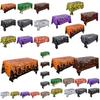 Decorative Plastic Christmas Tablecloth For Home Festivities And Gatherings