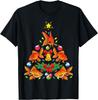 Goldfish Christmas Tree Fish Animal T-Shirt