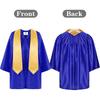 European & American Children's Graduation Gown: Knitted Kindergarten & Elementary School Set for Performances