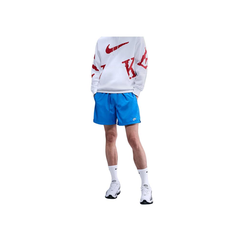 Nike Flow Woven Logo Loose Fit Drawstring Shorts Men shorts FN3308-435