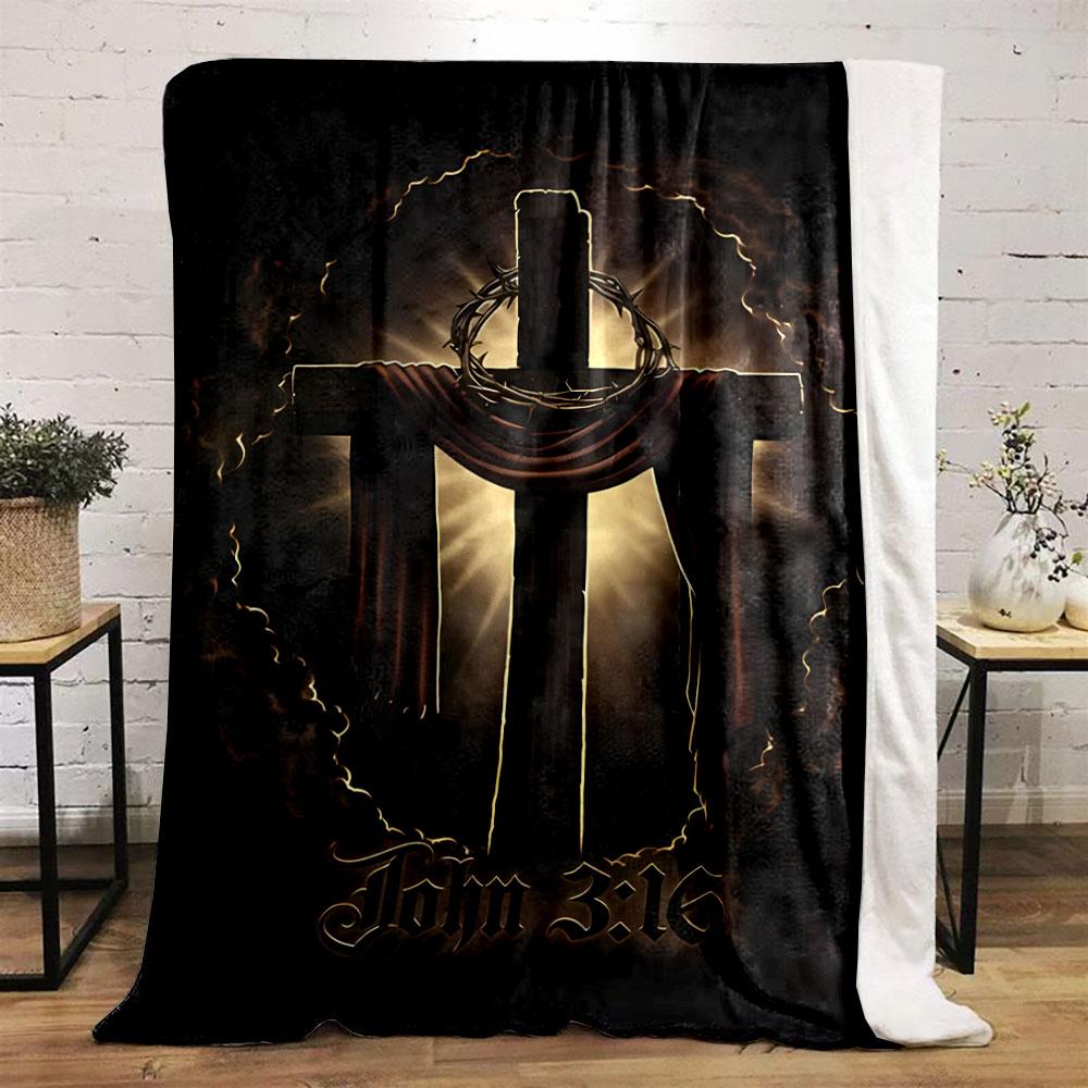 Holzkreuz Decke  Bedruckte Decke für Wohnzimmer Bett Sofa Mittagspause Weiche Gemütliche Decke für Freund's Festival Geschenk