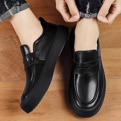 Neue Herren-Fahrschuhe Echte Leder-Loafer Bequeme Herren-Freizeitschuhe Bequeme Mokassins Slipper Business-Schuhwerk