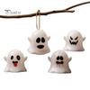 Decorative Ghost for Shelf 6 Pcs Light, LED Color Changing Warm Flameless Battery-Operated Safe Halloween Accent Light Mini Spirit Night Lamps, Spooky