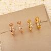 New Hot Brand Vintage Earrings for Women Luxury Jewelry Fashion Snake Shape Designer Eardrop 925 Sliver Lady Party Stud Earrings