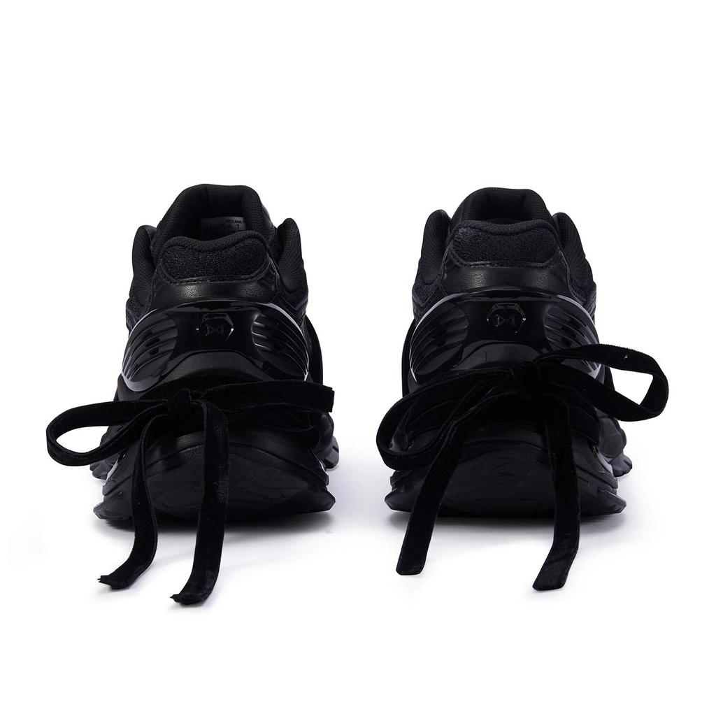 Li Ning Lijun BOW Comfortable Versatile Durable Support Low Top Casual Shoes Women Casual Shoes Black AZGU008-7