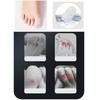 Natiform Finger Socks (5 Pairs, 10 Pack) Protective Toe Caps for Big Toe and Pinky Toe, Prevents Blisters and Toe Nails