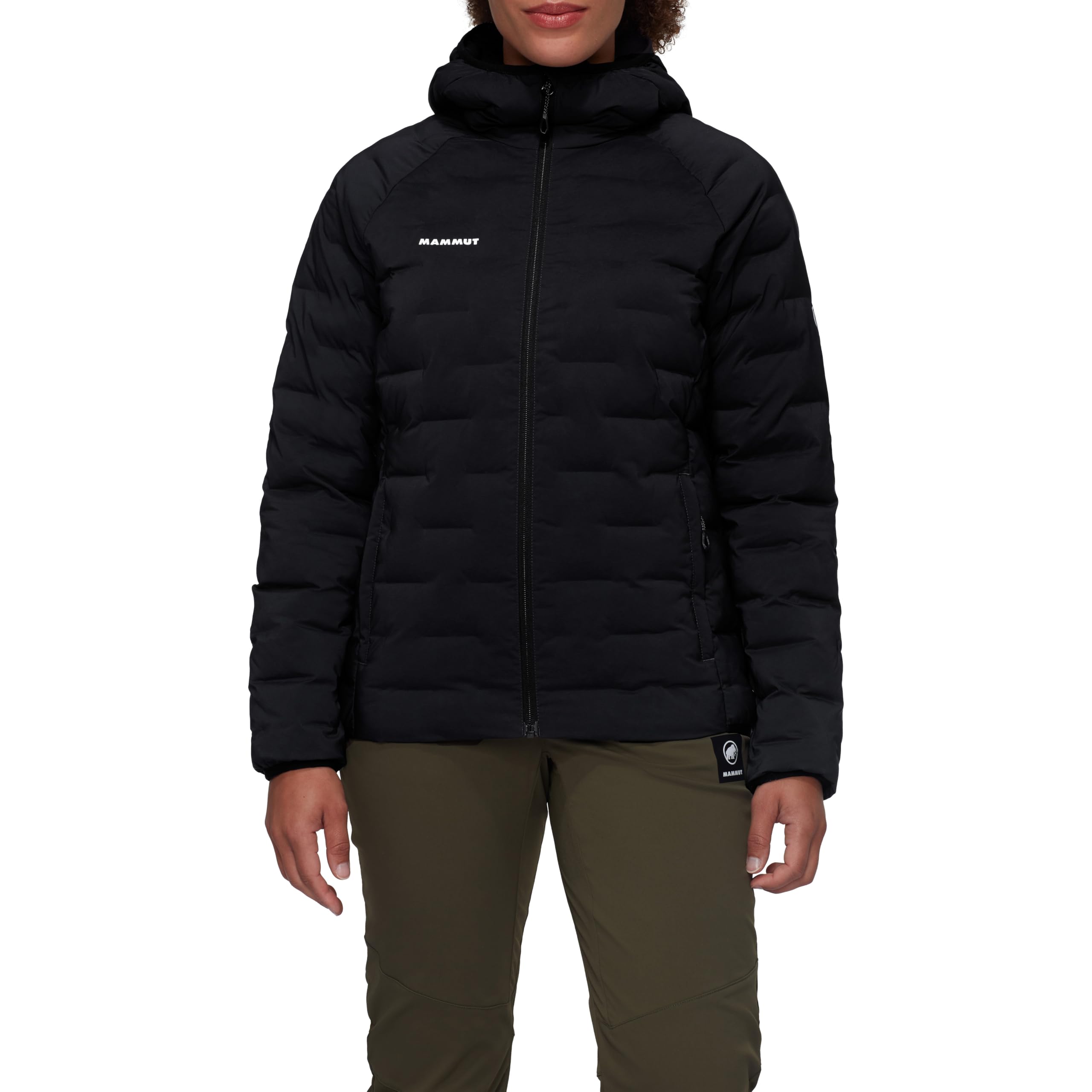 

Mammut Sender IN Hooded Jacket Women XS black 1013-03480 чёрный