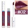 Glitter Lipgloss Langvarig Farge Skinnende Glød Lipglans for Halloween Scene Festsminke Høypigmentert Leppestift Gotisk Leppesjokk Gaveidé
