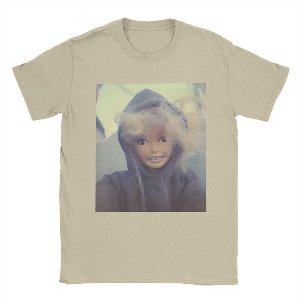 Distressed Doll Face Meme 100 Cotton T Shirt For Unisex Summer  Classic TShirts O Neck Leisure Tee Shirt Oversized Print Clothes