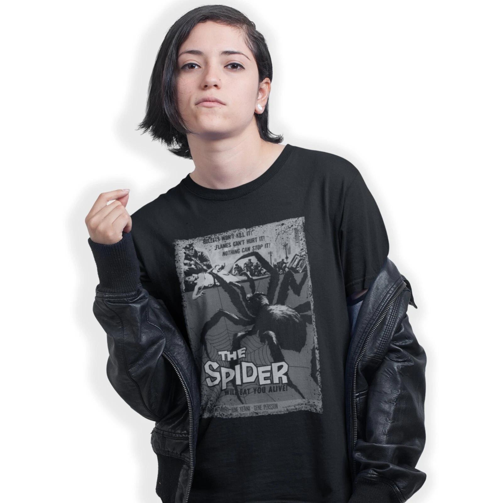 The Spider June Kenny Movie Poster T-Shirt (1961) Film Fanatic XL