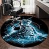 Magical Aura Witch Round Rug for Livingroom,Bedroom, Palyroom, Chair Rug, Area Rug, Circle Carpet, Large Size Fan Christmas Gift