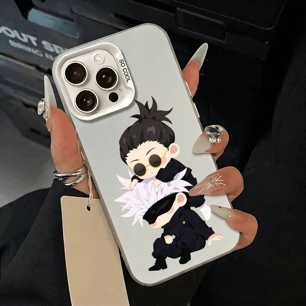 

opular characters-J-Jujutsu K-aisen- Phone Case For IPhone 17 Air 16 15 14 13 12 11 Pro Max White Sliver Hard Cover iPhone11ProMax