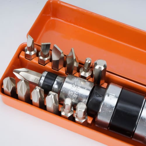 aleawol 14-Piece Impact Driver Set for Motorcycles, Boats, Bolts, and Metalwork, Removes Broken Screws, Rusty Screws, and More, Powerful Rotation, Mul