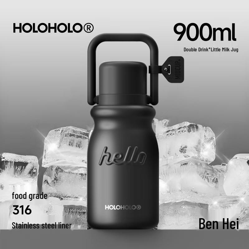 HOLOHOLO Stainless Steel Insulated Straw Bottle