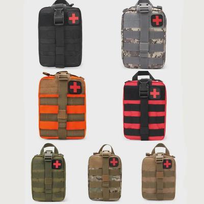 Tactical MOLLE Medical and Utility Waist Bag for Outdoor Use