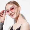 Women Fashion Retro Heart-shaped Sunglasses UV400 Outdoor Sports Traveling Glasses