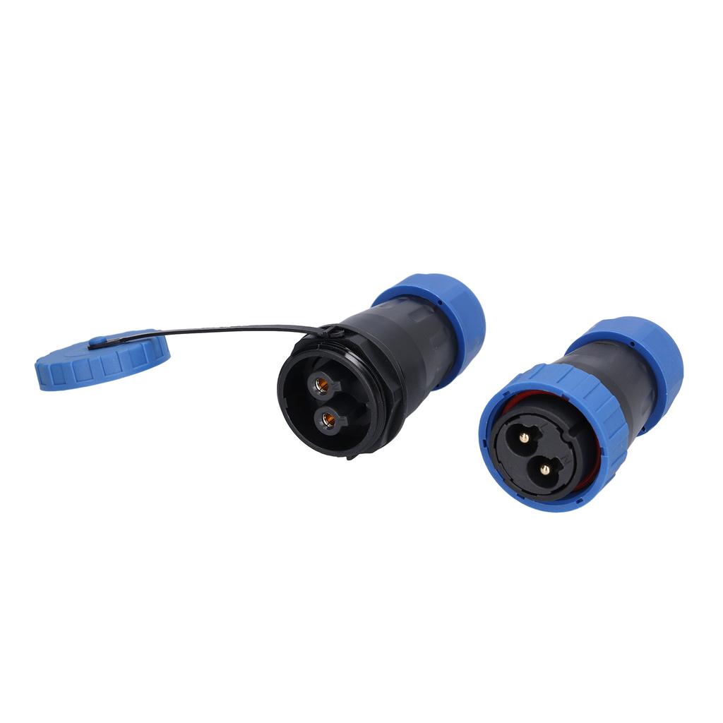 Aviation Plug Socket IP68 Waterproof Solderless Male Female Pair Connector 250V 45A LP28