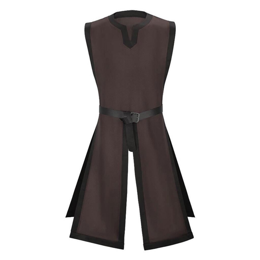Robe Costume for Men - Long Hooded Cape for Cosplay, Halloween and Theme Parties