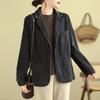 2026 Women's Solid Color Corduroy Cotton Jacket