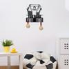 Metal Trophy Rack 12 Slots Wall Decor Personalized Sports Display Holder