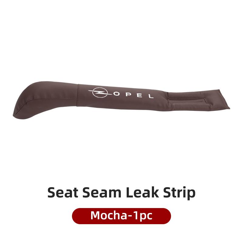 New J-shaped Leather Car Seat Gap Plug Filler Leakproof Pads For Opel Astra Insignia Corsa Zafira Meriva Mokka Vivaro Vectra Ant