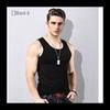 Men's 2026 Pure White Camisole Vest - Sweat-Absorbing Wide Shoulder Low-Cut Fashion Inner Wear