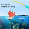 Children's Magnetic Fishing Water Play Set with 3D Fish and Expanding Beads for Boys and Girls Role Play
