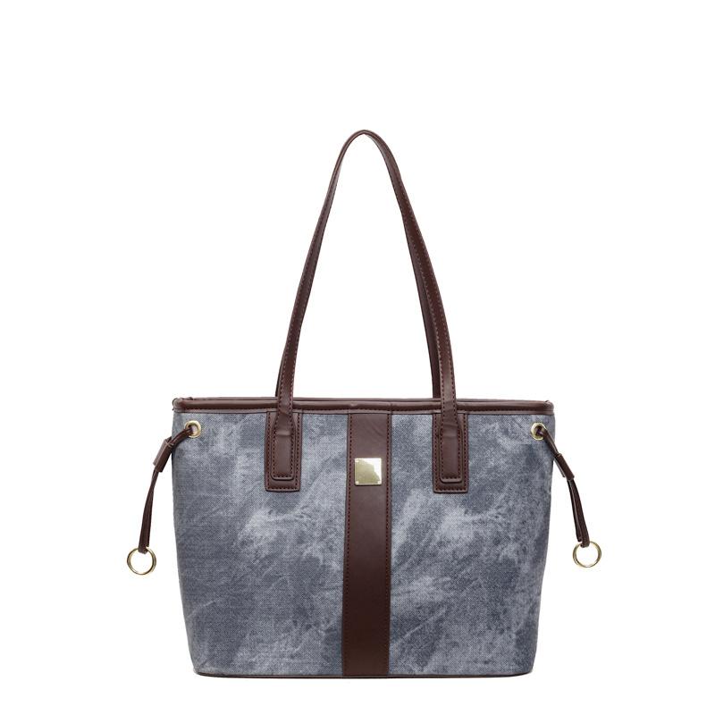 Large capacity bag women's bag new trend simple women's shoulder bag underarm tote bag